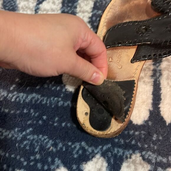 Jack Rogers, black, size 5 - Picture 3 of 4